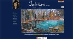 Desktop Screenshot of christinenadeau.com